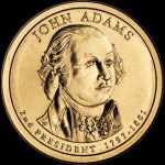 2007 $1 JOHN ADAMS - P